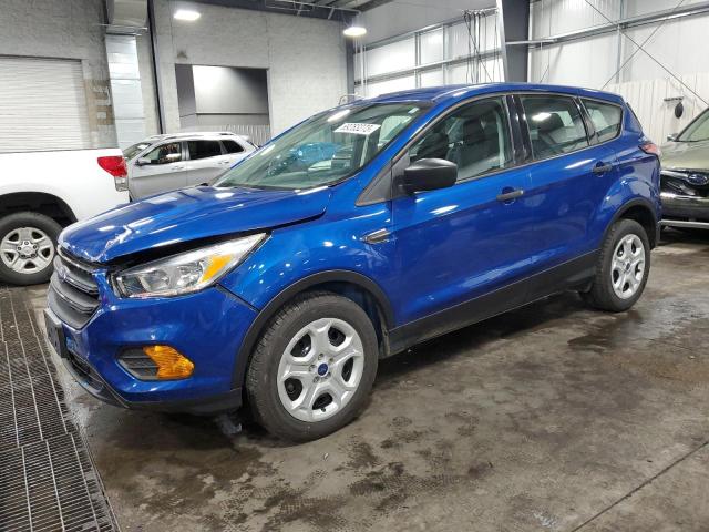 1FMCU0F7XHUC87983 - 2017 FORD ESCAPE S BLUE photo 1