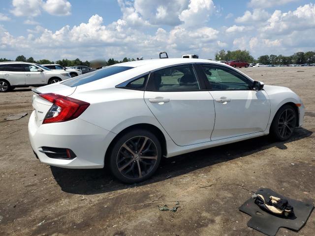 2HGFC2F81MH548974 - 2021 HONDA CIVIC SPORT WHITE photo 3