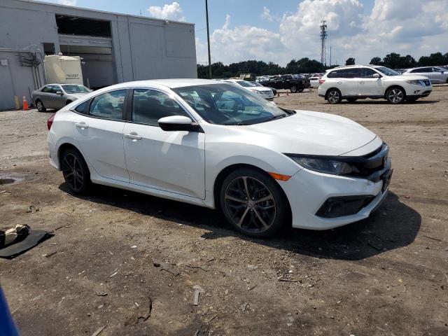 2HGFC2F81MH548974 - 2021 HONDA CIVIC SPORT WHITE photo 4