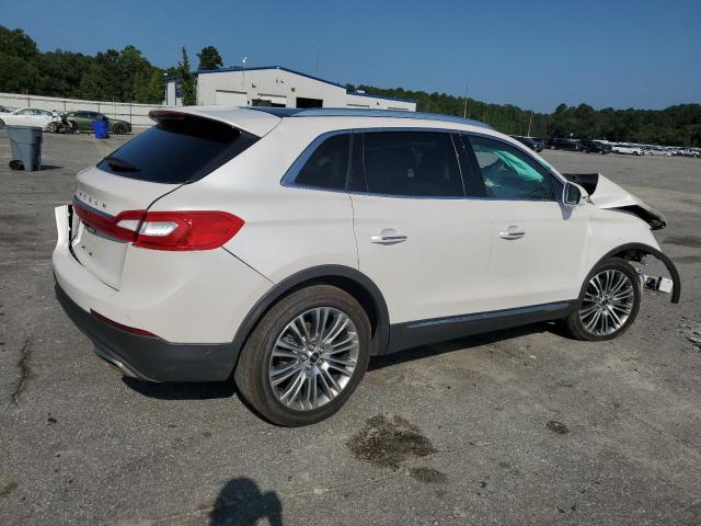 2LMPJ6LR1JBL41576 - 2018 LINCOLN MKX RESERVE Սպիտակ լուսանկար 3