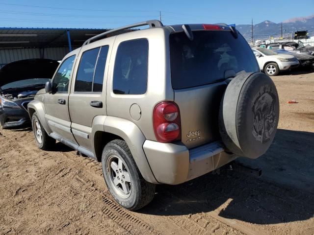 1J4GL38K45W662529 - 2005 JEEP LIBERTY RENEGADE BROWN photo 2