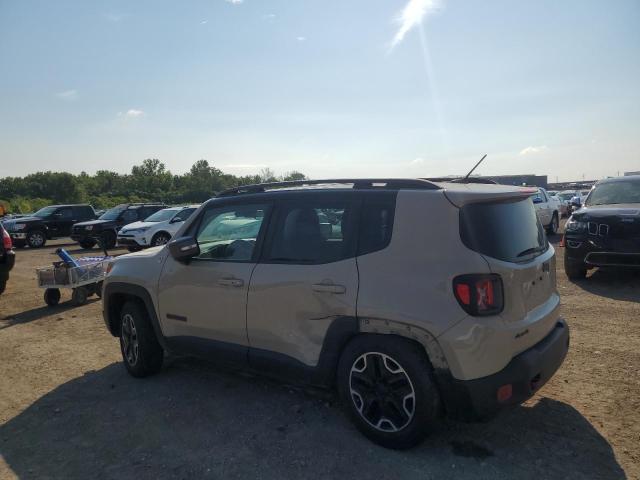 ZACCJBCT0FPB63274 - 2015 JEEP RENEGADE TRAILHAWK BEIGE photo 2