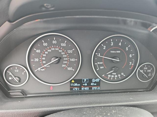 WBA8D9G58JNU67245 - 2018 BMW 330 XI BLACK photo 9