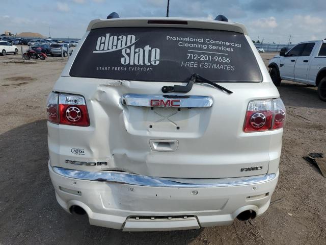 1GKKVTED3CJ218864 - 2012 GMC ACADIA DENALI 白色 照片 6
