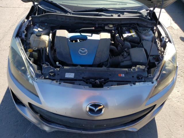 JM1BL1U79D1773952 - 2013 MAZDA 3 I SILVER photo 11