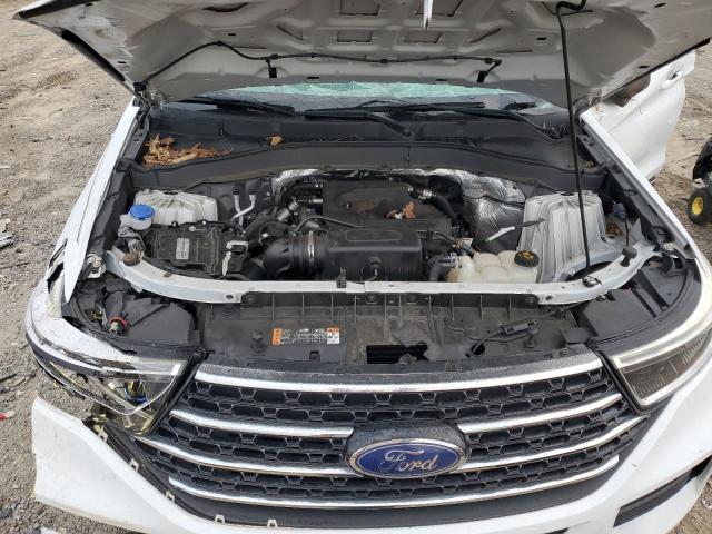 1FMSK8DH7LGB09452 - 2020 FORD EXPLORER XLT WHITE photo 12