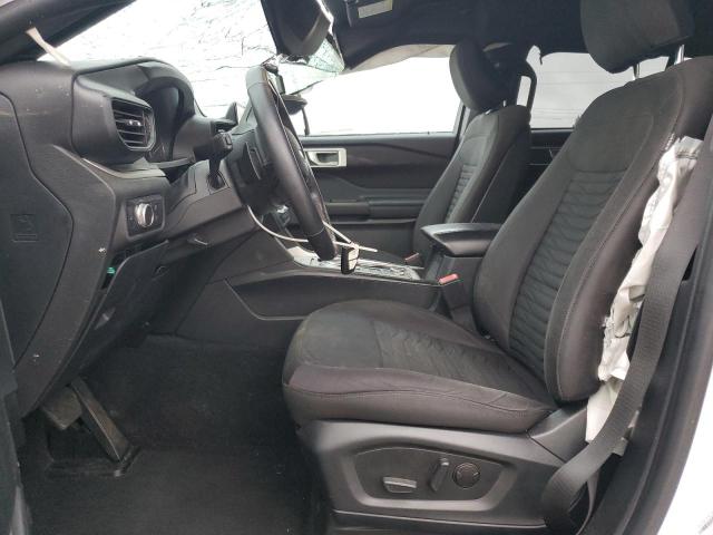 1FMSK8DH7LGB09452 - 2020 FORD EXPLORER XLT WHITE photo 7