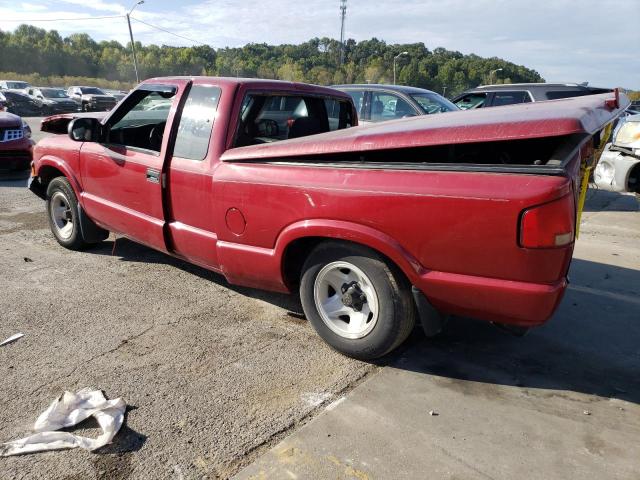 1GCCS19X138142330 - 2003 CHEVROLET S10 PICKUP S10 RED photo 2