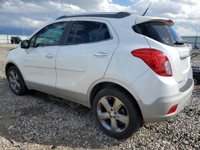 KL4CJASB4EB672115 - 2014 BUICK ENCORE TWO TONE photo 2