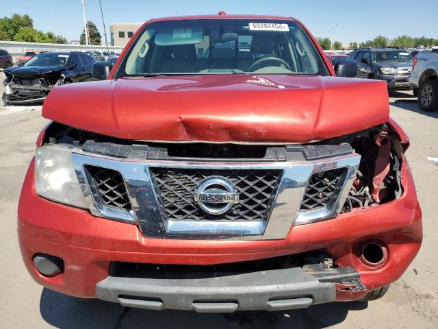 1N6AD0EV1EN713025 - 2014 NISSAN FRONTIER S RED photo 5