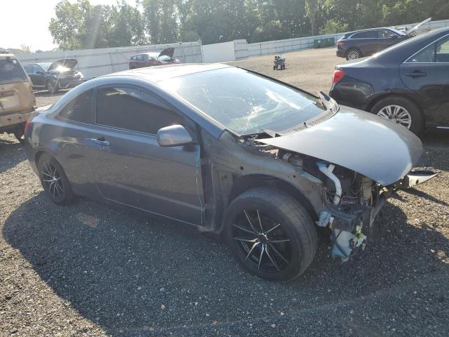 2HGFG12929H503014 - 2009 HONDA CIVIC EXL ნაცრისფერი ფოტო 4