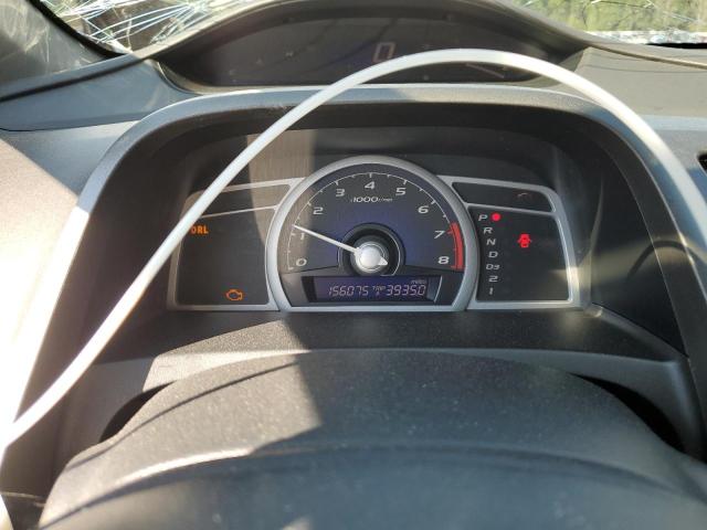 2HGFG12929H503014 - 2009 HONDA CIVIC EXL ნაცრისფერი ფოტო 9