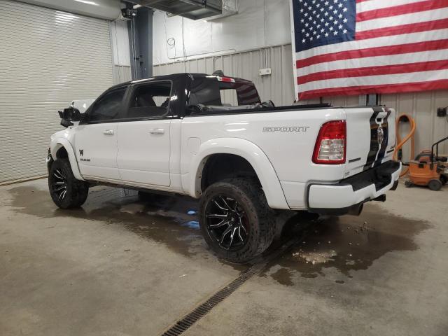 1C6SRFFT0NN220162 - 2022 RAM 1500 BIG HORN/LONE STAR WHITE photo 2