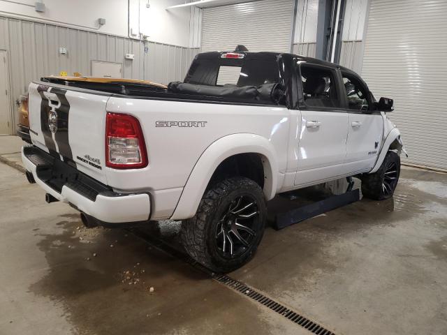 1C6SRFFT0NN220162 - 2022 RAM 1500 BIG HORN/LONE STAR WHITE photo 3