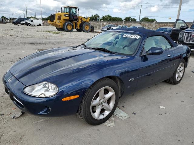 SAJJA42C2YNA00813 - 2000 JAGUAR XK8 BLUE photo 1