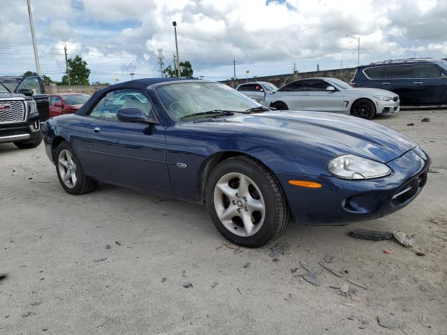 SAJJA42C2YNA00813 - 2000 JAGUAR XK8 BLUE photo 4