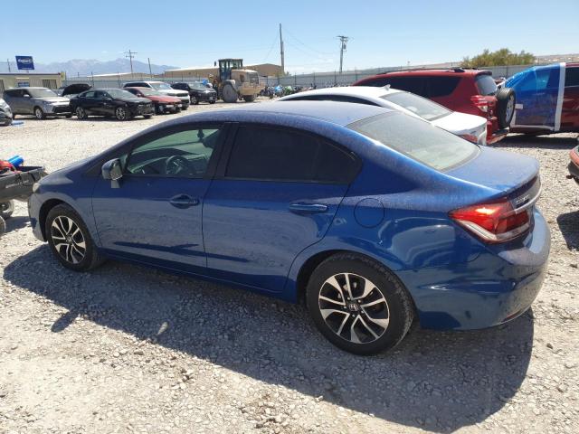 19XFB2F80FE006894 - 2015 HONDA CIVIC EX BLUE photo 2