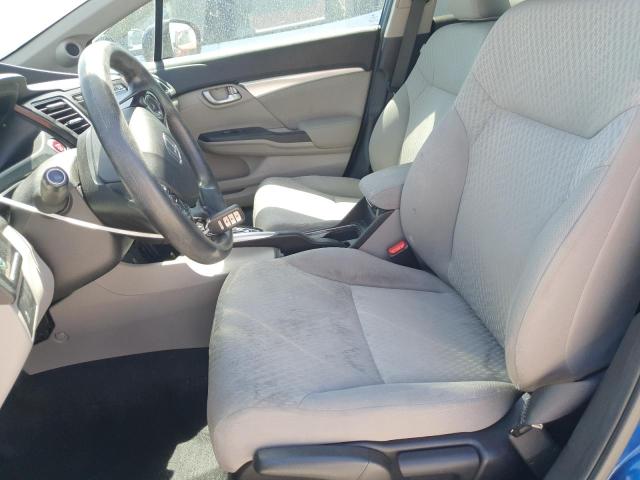 19XFB2F80FE006894 - 2015 HONDA CIVIC EX BLUE photo 7