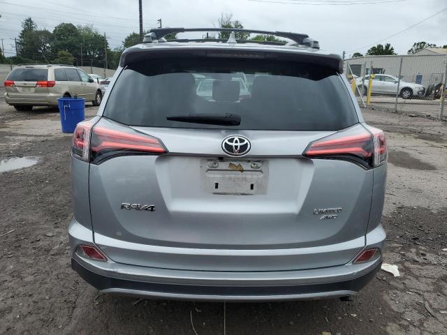 JTMDFREV6JJ201938 - 2018 TOYOTA RAV4 LIMITED SILVER photo 6