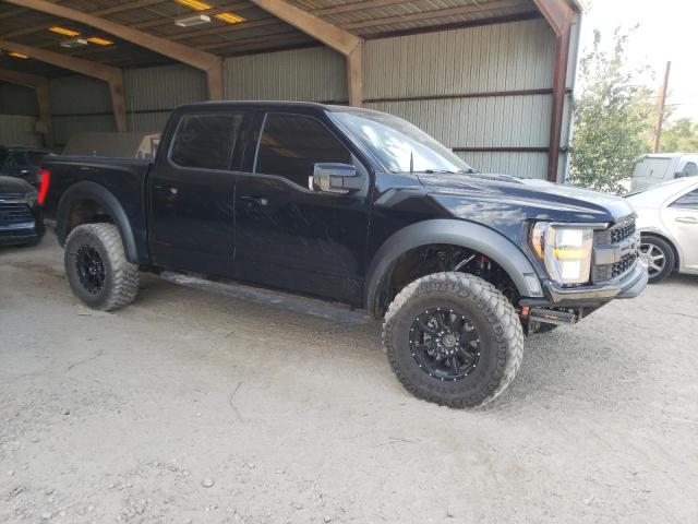 1FTFW1RG0NFC43116 - 2022 FORD F150 RAPTOR BLACK photo 4