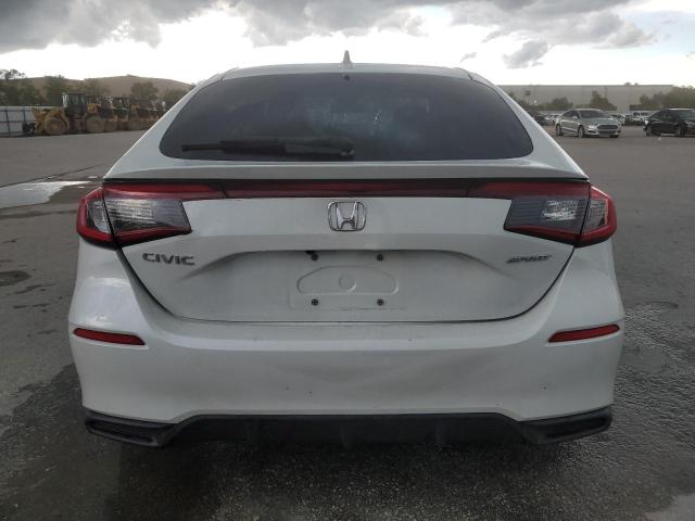 19XFL2H86NE024860 - 2022 HONDA CIVIC SPORT WHITE photo 6