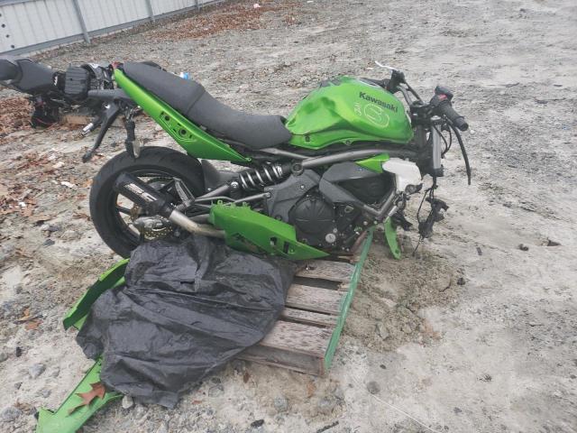 JKAEXEC10ADA49256 - 2010 KAWASAKI EX650 C GREEN photo 9