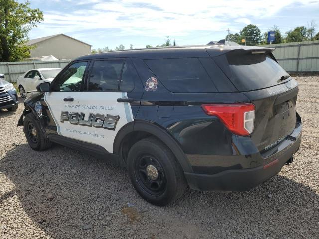 1FM5K8AB4MGB72040 - 2021 FORD EXPLORER POLICE INTERCEPTOR Czarny zdjęcie 2