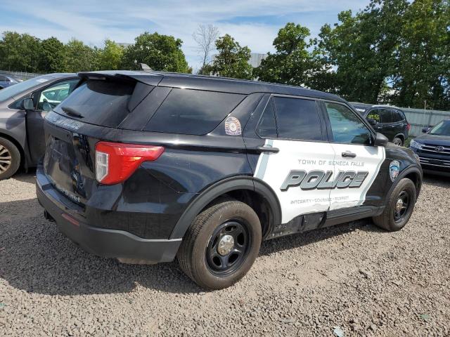 1FM5K8AB4MGB72040 - 2021 FORD EXPLORER POLICE INTERCEPTOR Czarny zdjęcie 3