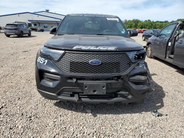 1FM5K8AB4MGB72040 - 2021 FORD EXPLORER POLICE INTERCEPTOR Czarny zdjęcie 5