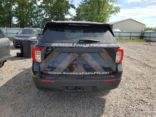 1FM5K8AB4MGB72040 - 2021 FORD EXPLORER POLICE INTERCEPTOR Czarny zdjęcie 6