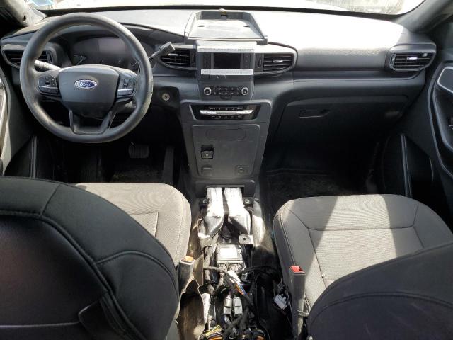 1FM5K8AB4MGB72040 - 2021 FORD EXPLORER POLICE INTERCEPTOR Czarny zdjęcie 8