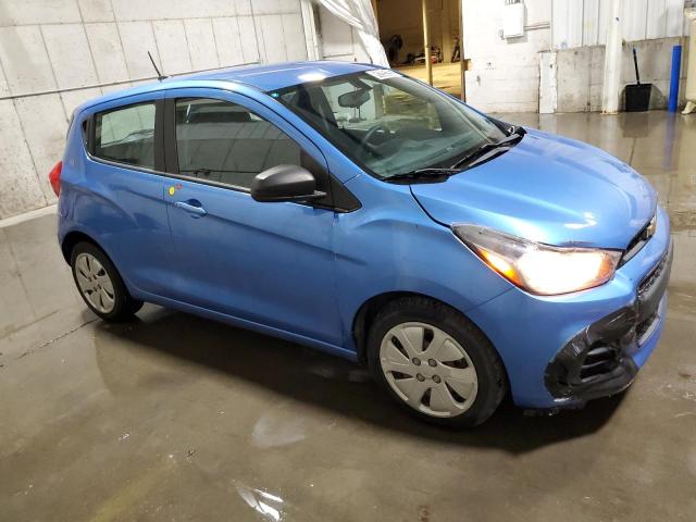 KL8CB6SA6HC820411 - 2017 CHEVROLET SPARK LS BLUE photo 4