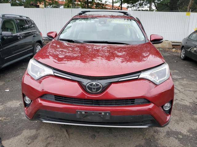 JTMRFREV5JD234000 - 2018 TOYOTA RAV4 ADVENTURE RED photo 5