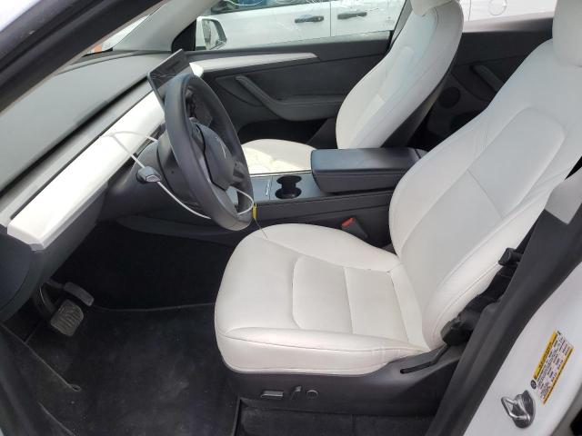 7SAYGDEE1PF709982 - 2023 TESLA MODEL Y Biały zdjęcie 7
