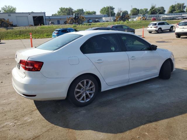 3VWD07AJ5FM287968 - 2015 VOLKSWAGEN JETTA SE WHITE photo 3