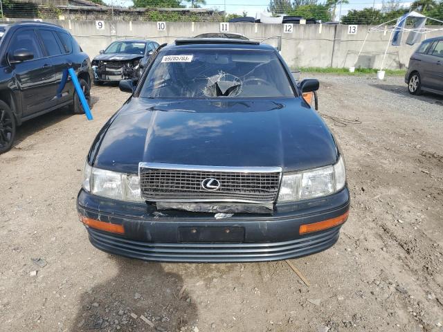 JT8UF11E5L0021509 - 1990 LEXUS LS 400 BLACK photo 5