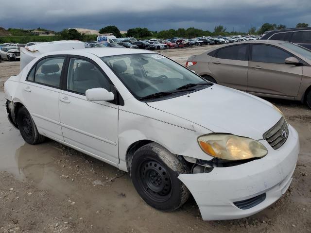 JTDBR32E230043008 - 2003 TOYOTA COROLLA CE WHITE photo 4