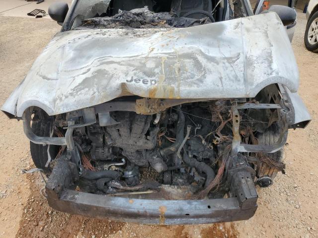 1J8FT47W47D101976 - 2007 JEEP COMPASS SILVER photo 11