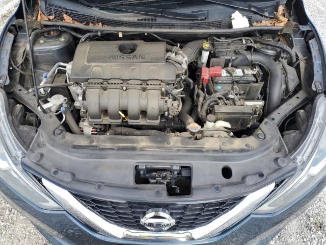 3N1AB7AP2GY337095 - 2016 NISSAN SENTRA S BLUE photo 11