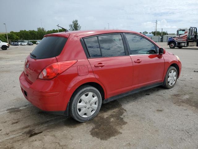 3N1BC1CP5AL407785 - 2010 NISSAN VERSA S RED photo 3