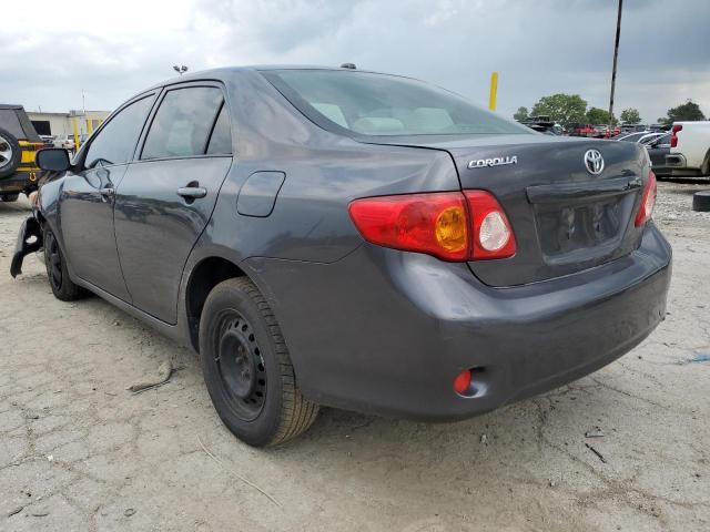 JTDBL40E199050529 - 2009 TOYOTA COROLLA BASE ნაცრისფერი ფოტო 2