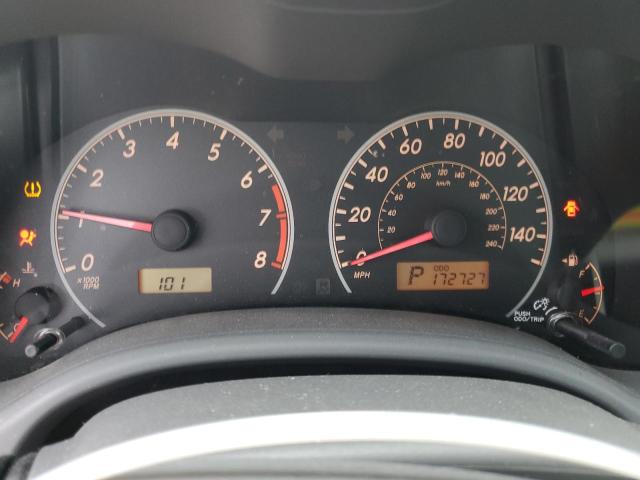 JTDBL40E199050529 - 2009 TOYOTA COROLLA BASE ნაცრისფერი ფოტო 9