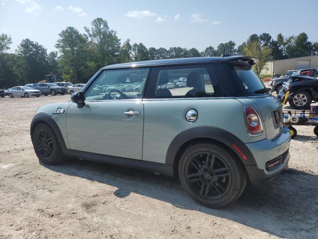 WMWSV3C52CTY26528 - 2012 MINI COOPER S TURQUOISE photo 2