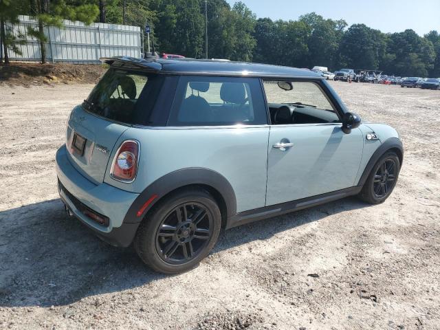 WMWSV3C52CTY26528 - 2012 MINI COOPER S TURQUOISE photo 3