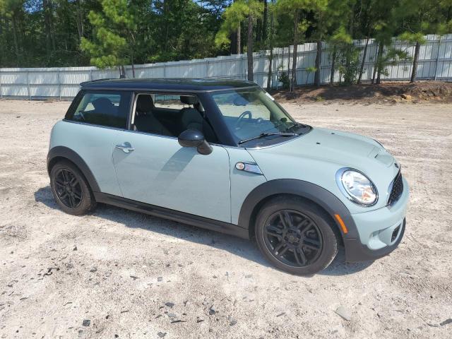 WMWSV3C52CTY26528 - 2012 MINI COOPER S TURQUOISE photo 4