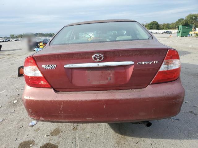 4T1BE32K94U314671 - 2004 TOYOTA CAMRY LE RED photo 12