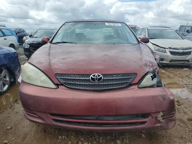4T1BE32K94U314671 - 2004 TOYOTA CAMRY LE RED photo 9