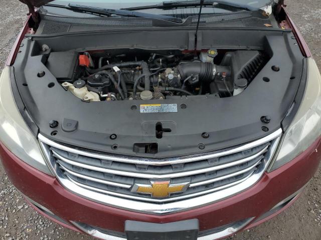 1GNKVGKD6FJ382855 - 2015 CHEVROLET TRAVERSE LT BURGUNDY photo 12