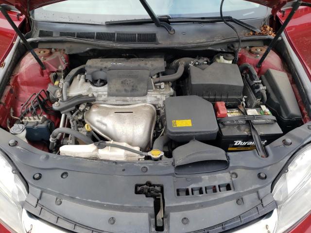 4T1BF1FK4FU938960 - 2015 TOYOTA CAMRY LE RED photo 11