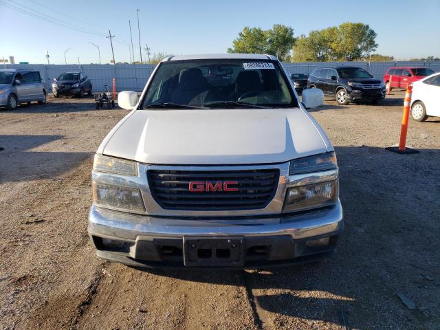 1GTH6MFE3C8105262 - 2012 GMC CANYON SLE WHITE photo 5